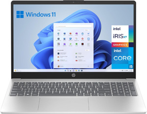 HP 15-fd0052ns - Ordenador portátil de 15.6" Full HD (Intel Core i5-1334U, 16GB RAM, 512GB SSD, Intel Iris Xe Graphics, Windows 11 Home) Silver