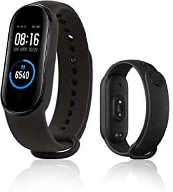 Xiaomi Mi Band 5 Pulsera Inteligente de Actividad,Monitores de Actividad, Fitness Tracker,1.1”Pantalla Dinmica Color,Negro 