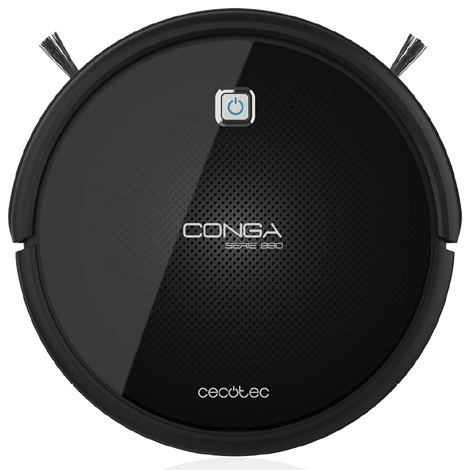 Cecotec Conga Serie 990 Excellence - Robot aspirador que friega, con 4 cepillos laterales,