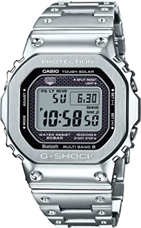 Casio Reloj Digital para Hombre de Cuarzo con Correa en Acero Inoxidable GMW-B5000D-1ER